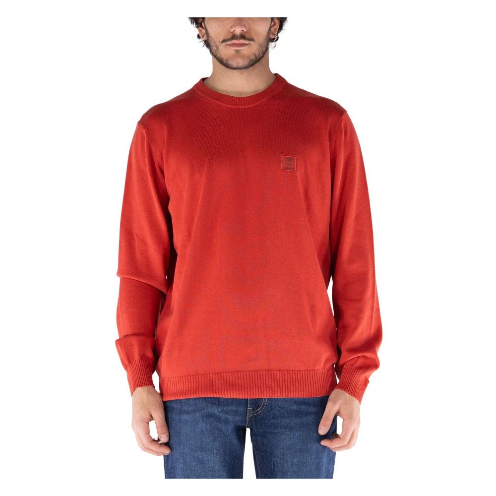 Timberland Sweatshirts Red Heren