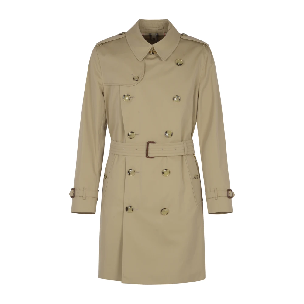 Burberry Heritage Trench Coat Yellow Heren