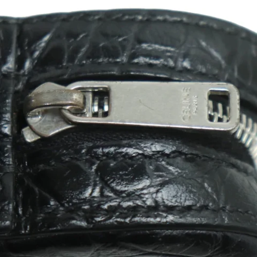 Celine Vintage Pre-owned Leather celine-bags Black Dames