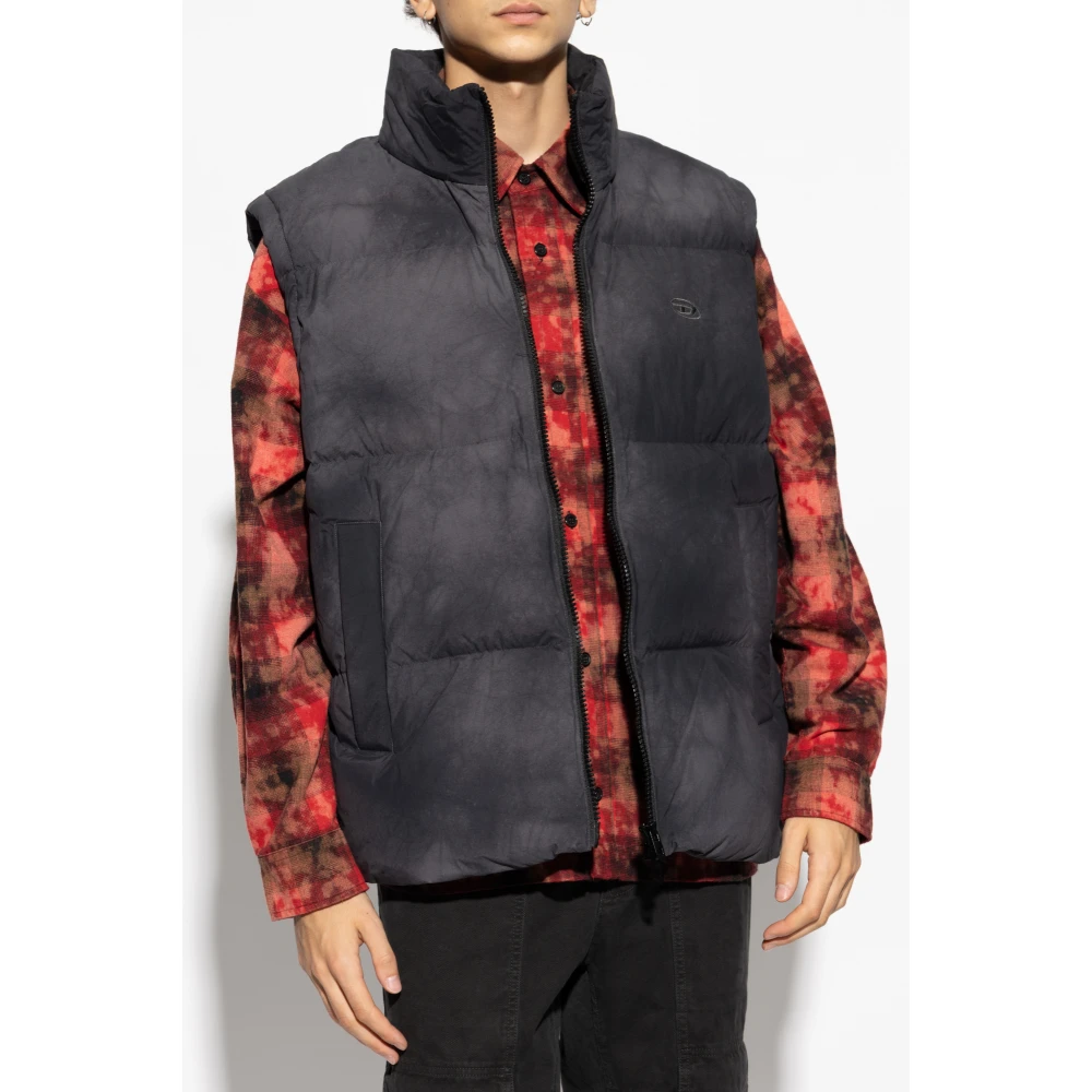 Diesel Donsvest W-Raveel-Sl Gray Heren