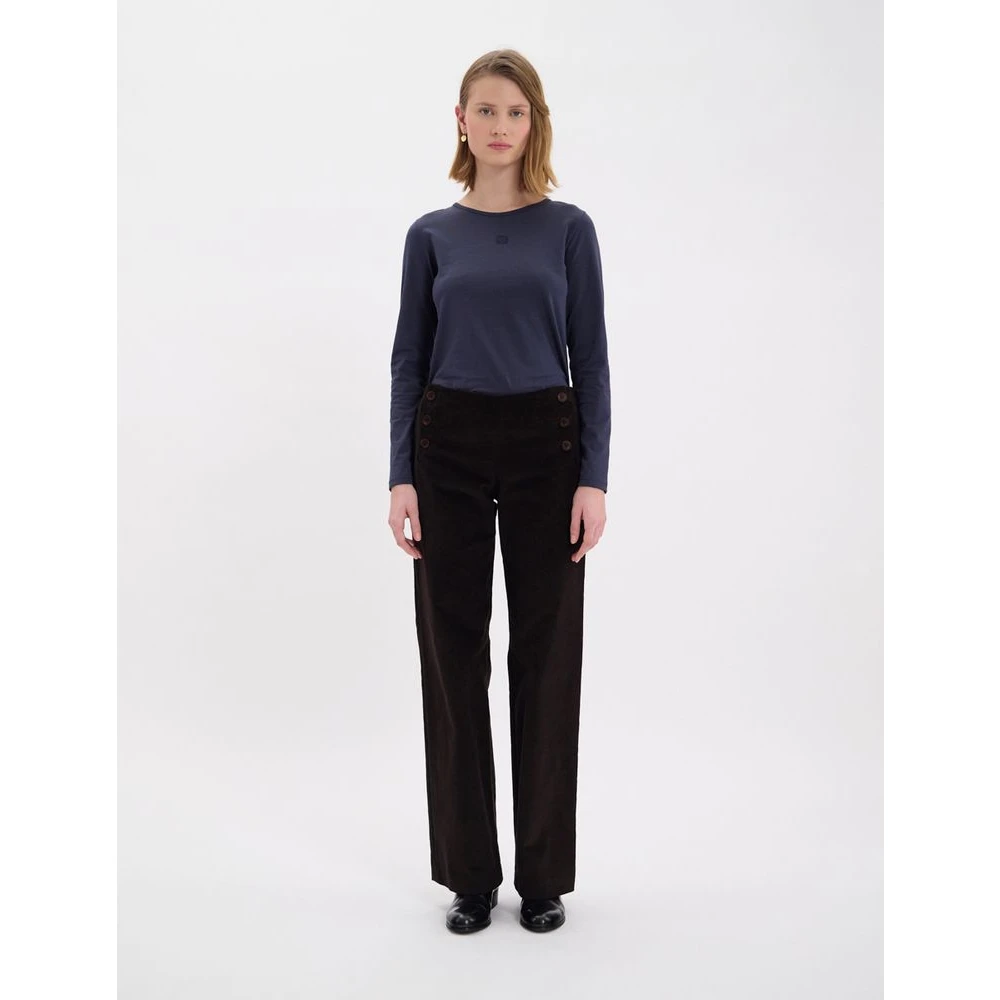 Ines De La Fressange Paris Gabriel Pants Brown Dames