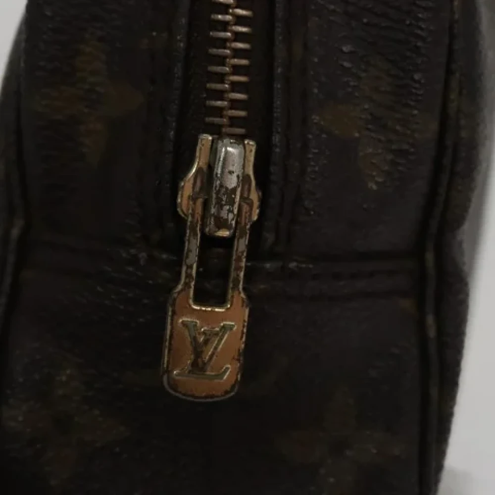 Louis Vuitton Vintage Pre-owned Canvas clutches Brown Dames