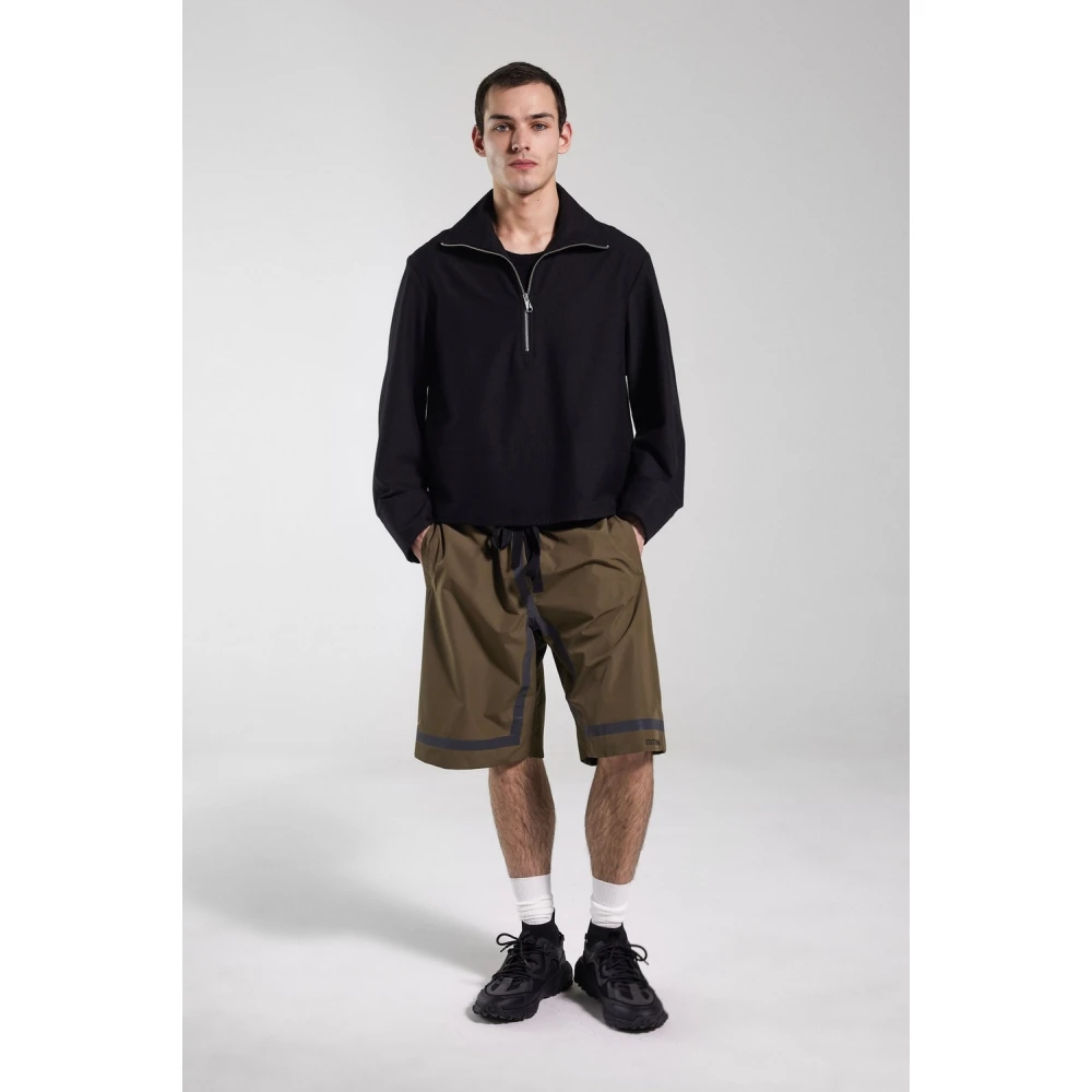 Stutterheim Reflecterende Dash Shorts Green Heren