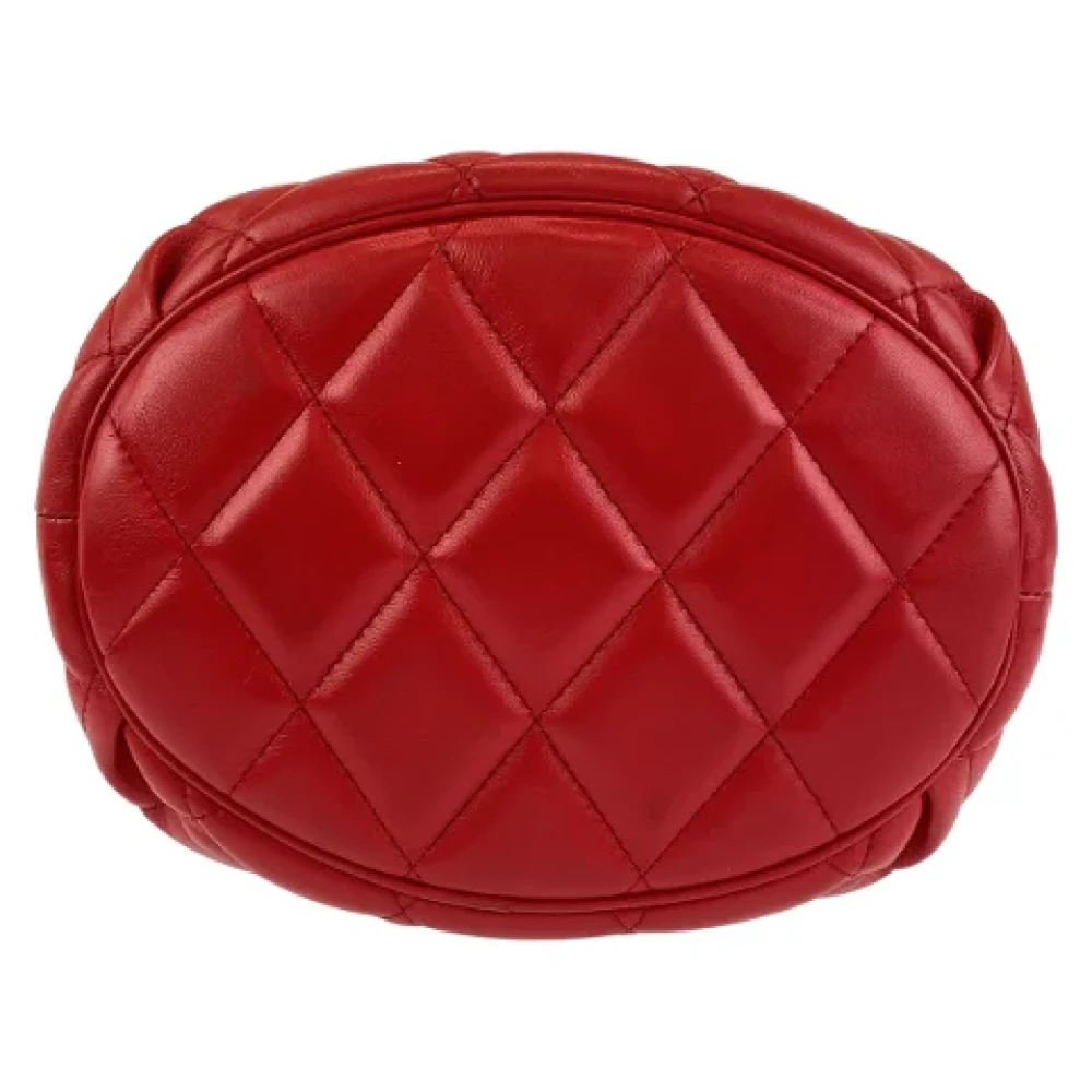 Balenciaga Vintage Pre-owned Leather crossbody-bags Red Dames