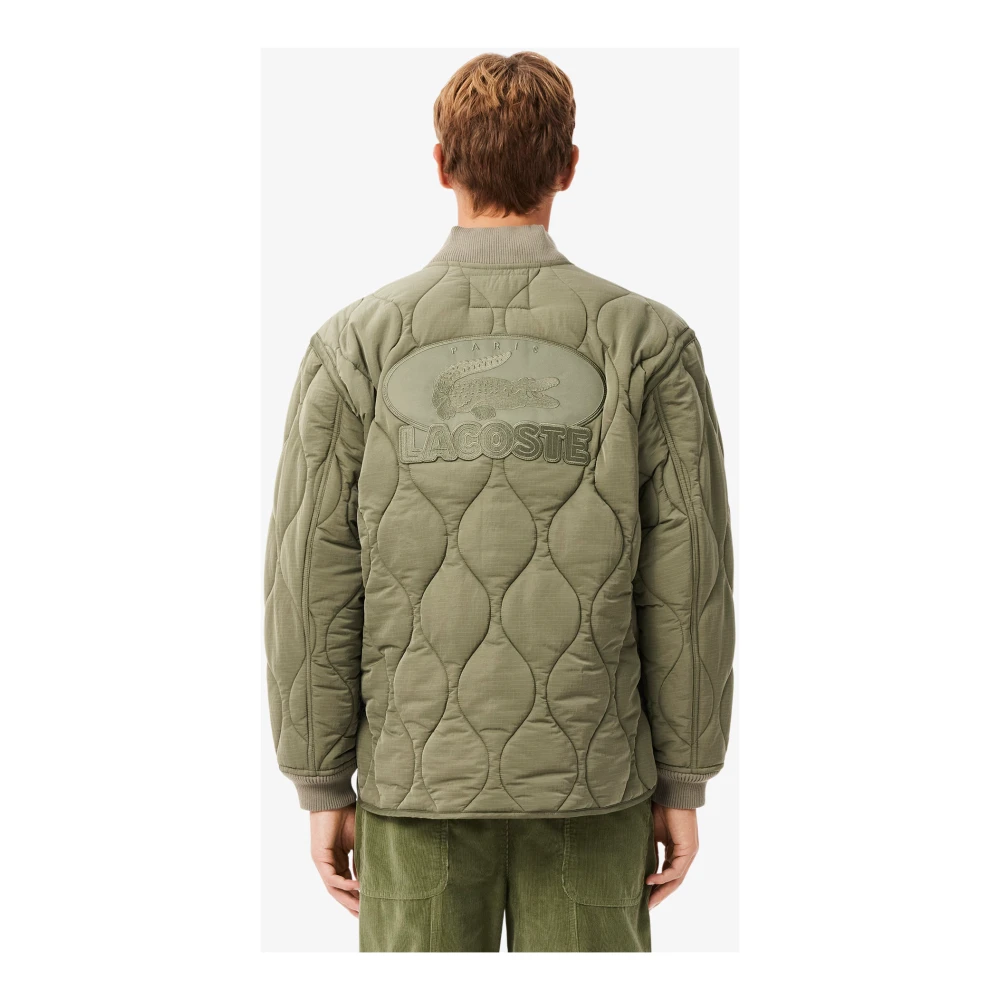 Lacoste Waterafstotend Badge Jack Groen Green Heren