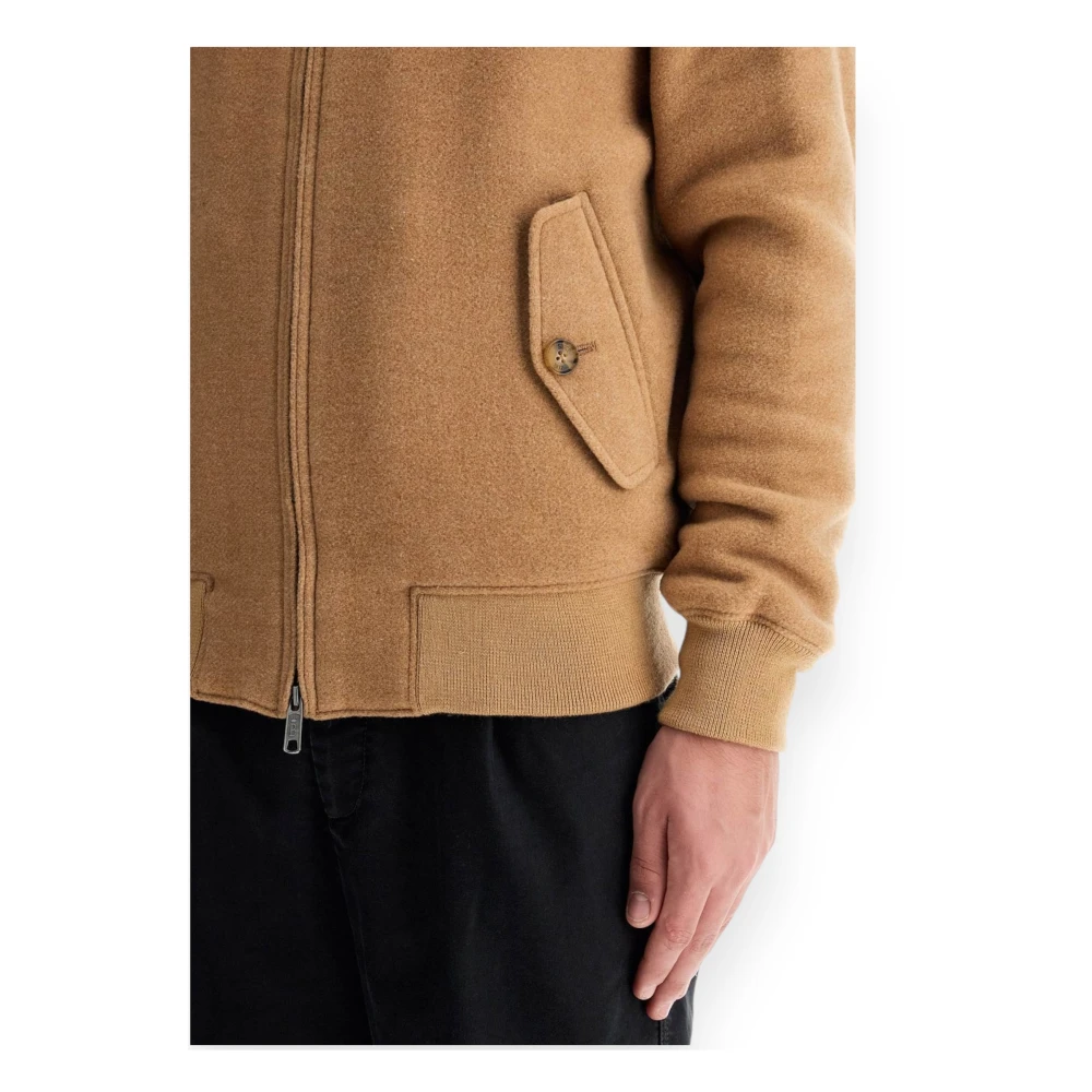 Baracuta Dubbele Wol G9 Jas Brown Heren