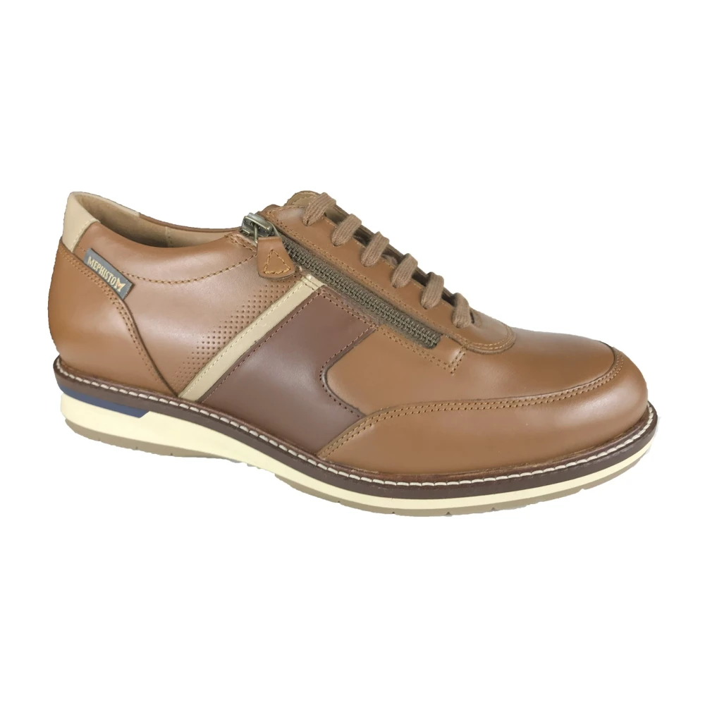 Mephisto Casual Sneakers Fabian Heren Schoenen Bruin