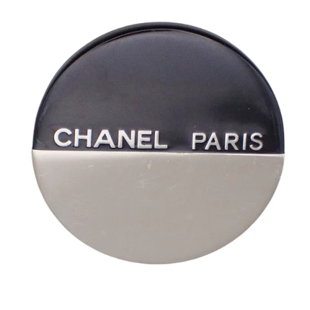 Chanel Vintage Pre-owned Plast chanel-smycken Gray, Dam