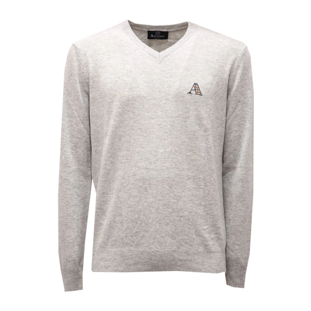 Knitwear > V-neck Knitwear - - Aquascutum - Modalova