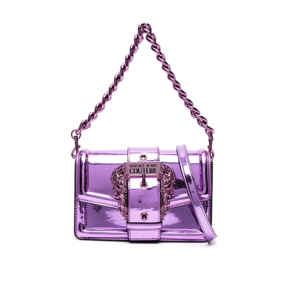 Versace Jeans Couture Women's Purple Lilac Bags - Stylish Collection - Shoulder Bags - One Size - Bags