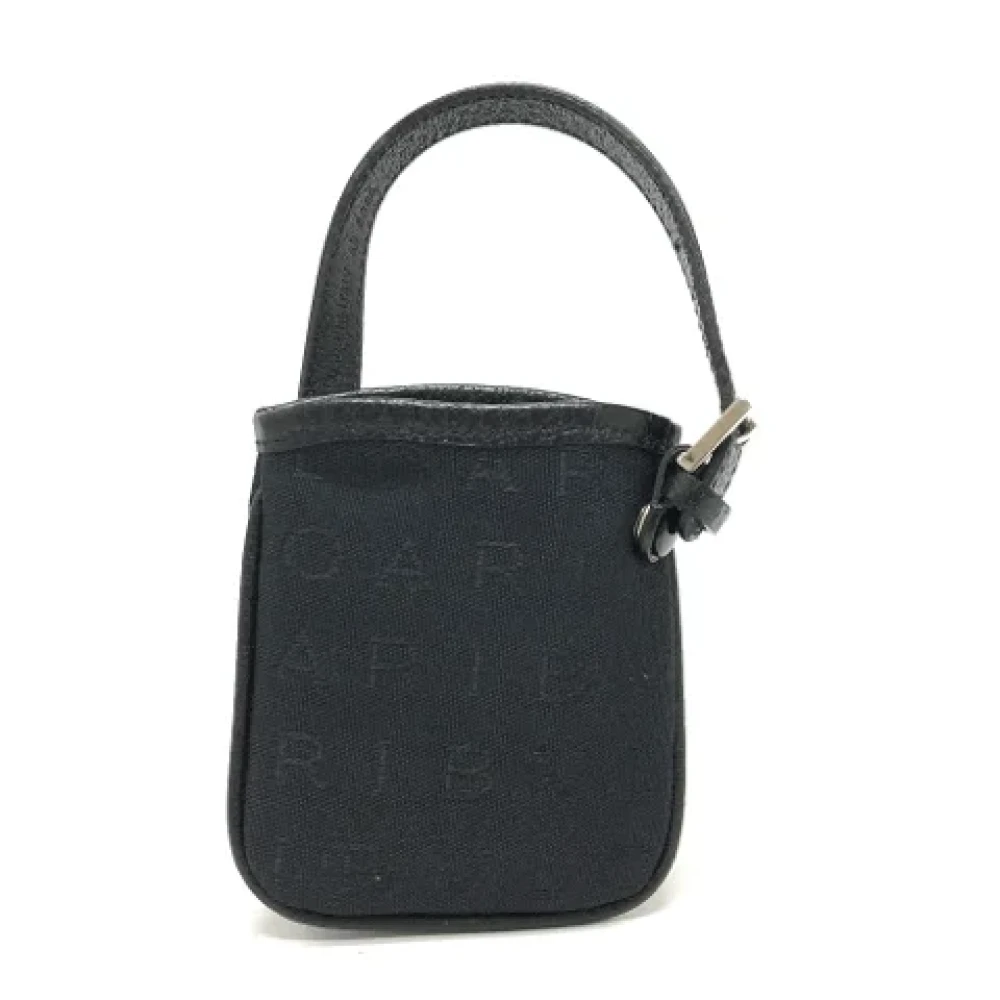 Bvlgari Vintage Pre-owned Fabric pouches Black Dames