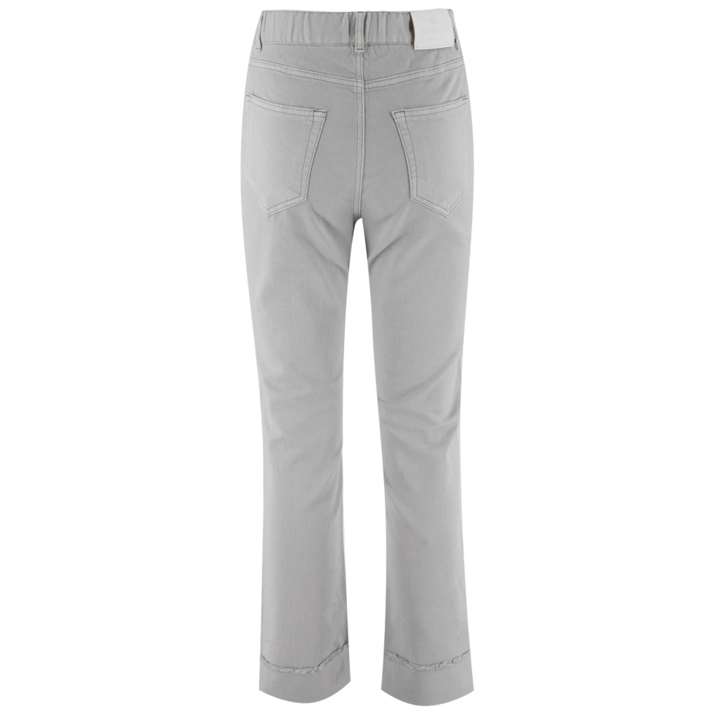 Panicale Jewelled High-Waisted Broek Gray Dames
