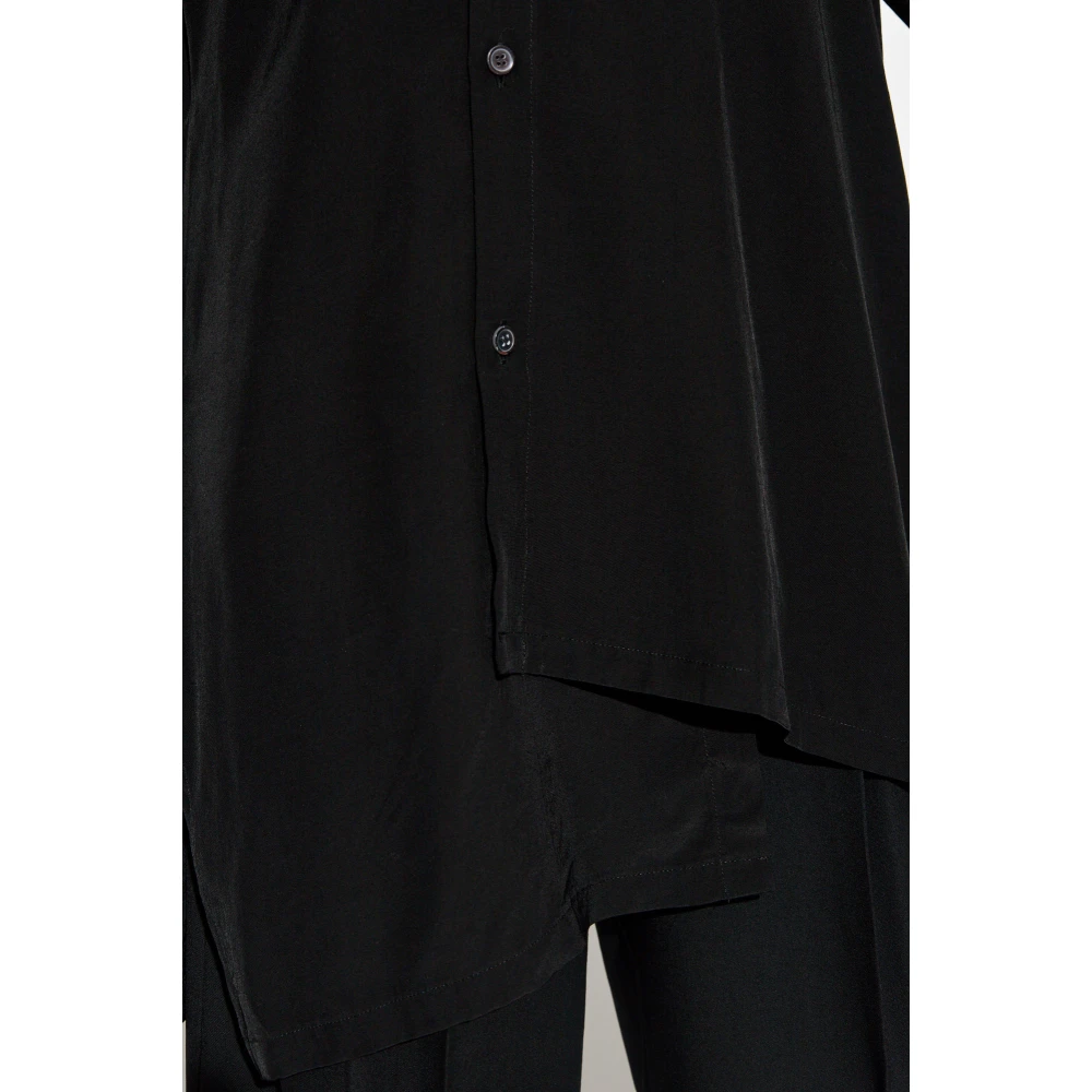 Y-3 Oversized Shirt Black Dames