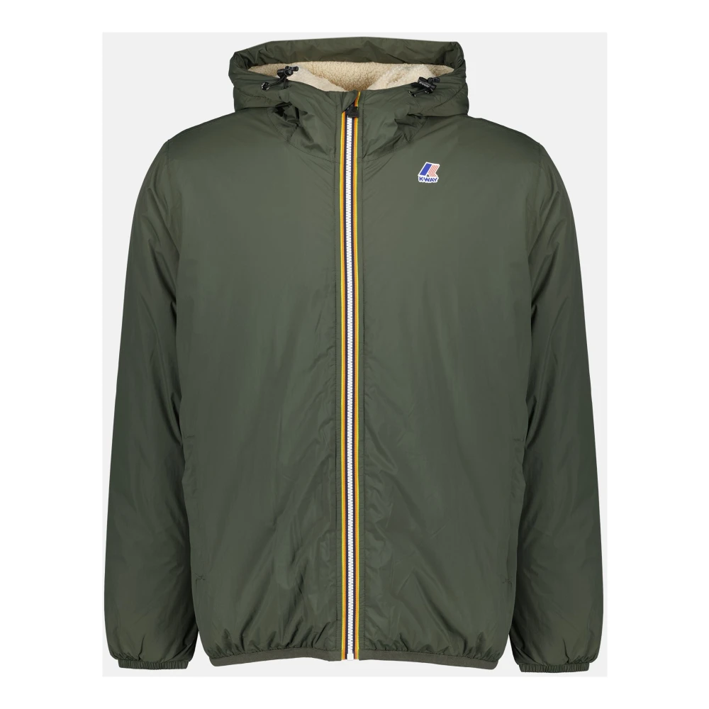 K-Way Men's Green Le Vrai 4.0 Claude Orsetto - Light Jackets - Xl - Jackets