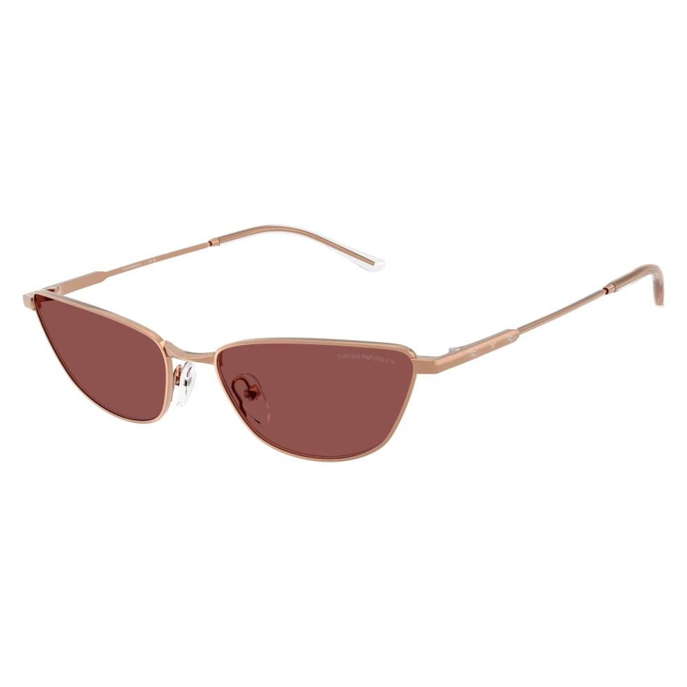 Emporio Armani Women's Yellow Sunglasses, 55 Mm, Cat-Eye Sunglasses