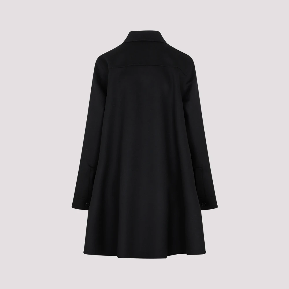 Loewe Trapeze Coat Black Dames