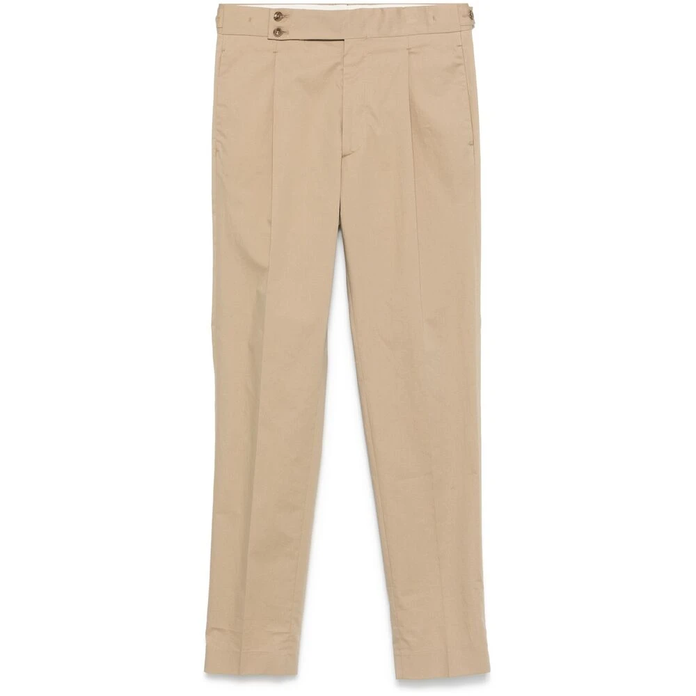 Tagliatore Broek Beige Heren