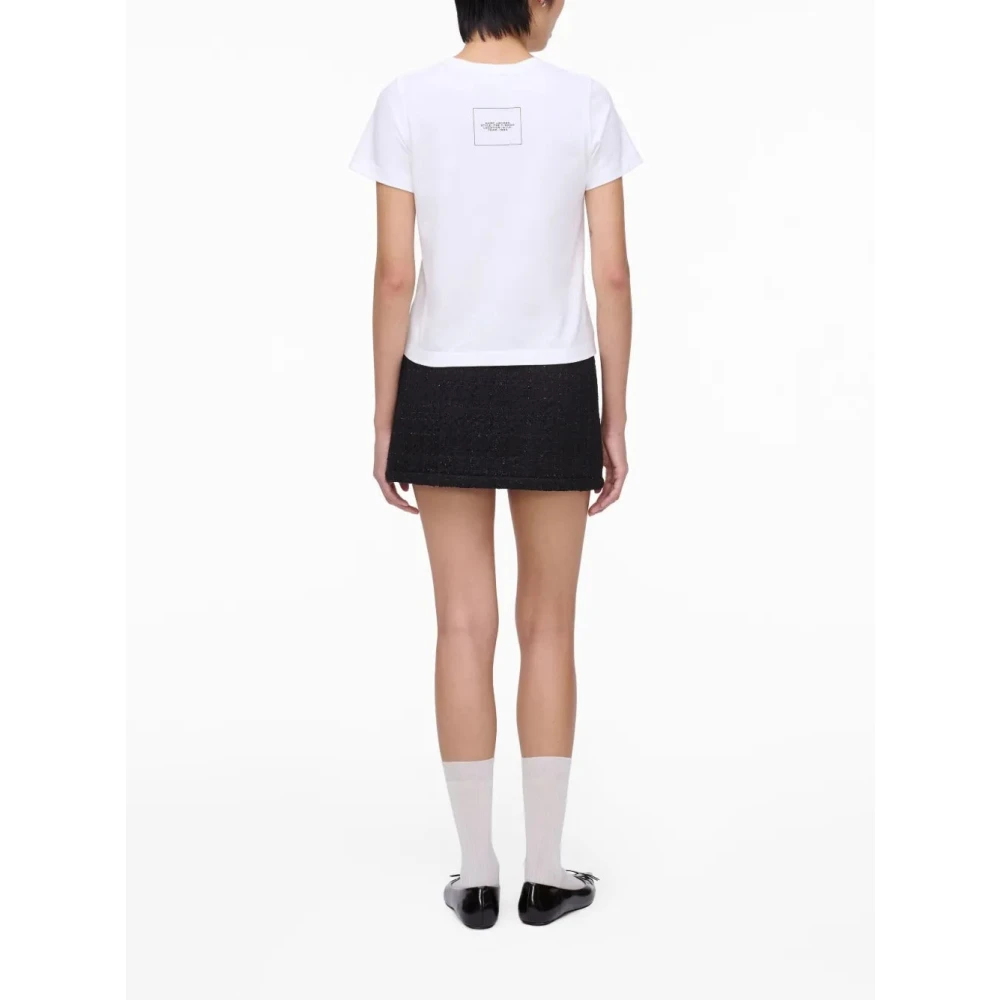 Marc Jacobs Doodle Slim Tee Shirt White Dames