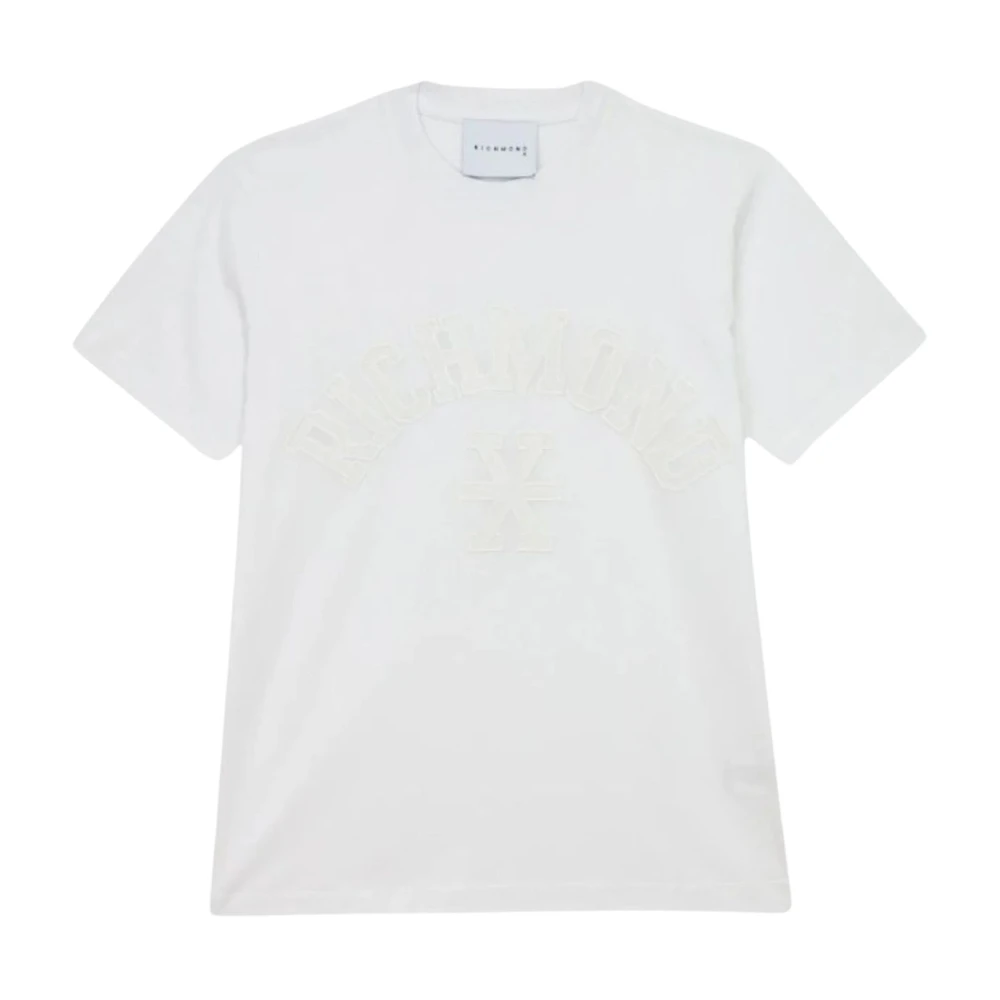 John Richmond Heren Casual T-Shirt White Heren