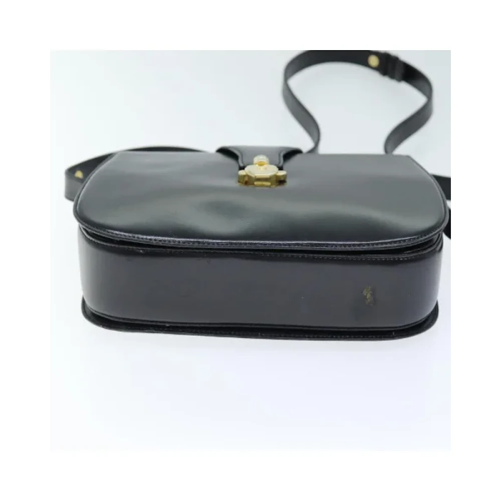 Bally Pre-owned Leather shoulder-bags Black Dames