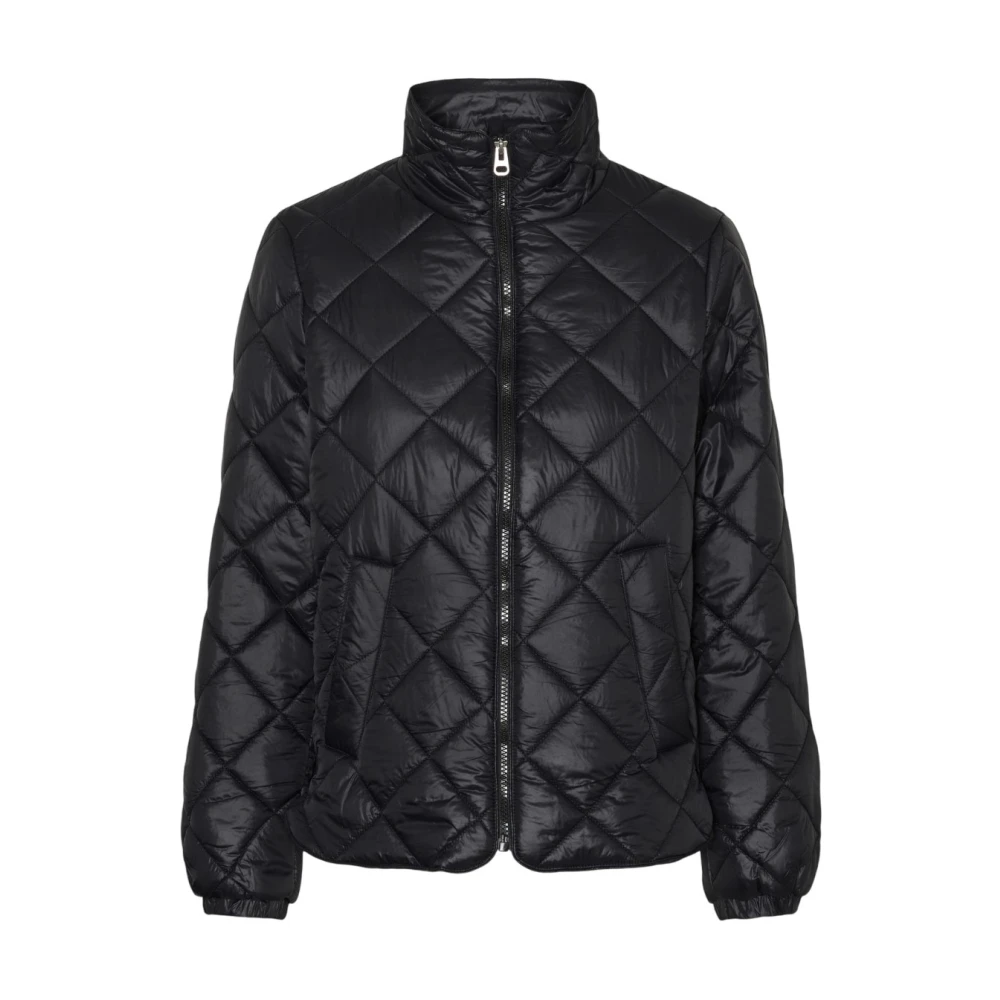 Vero Moda Gewatteerde Donsjas Black Dames