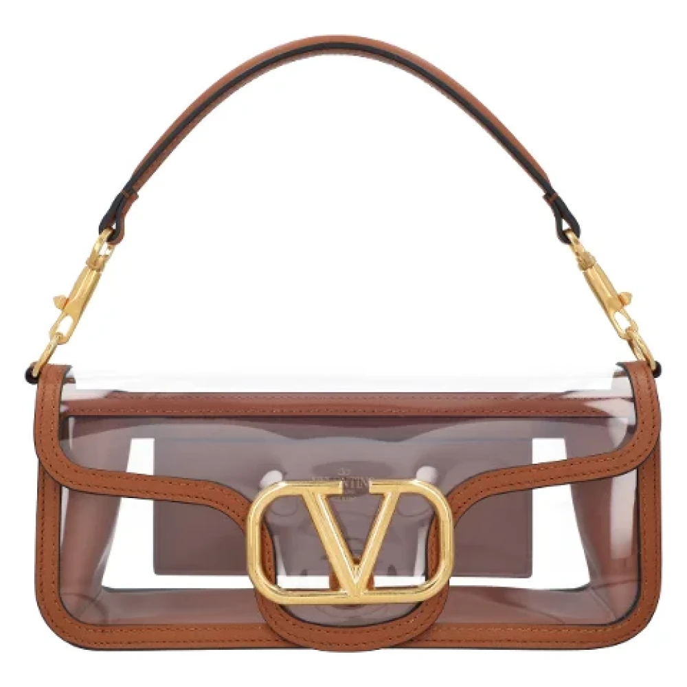 Valentino Leather handbags Brown Dames