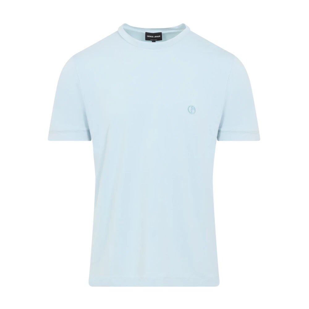 Giorgio Armani Homme Bleu - T-Shirt À Col Rond - Tops - Taille: 2XL