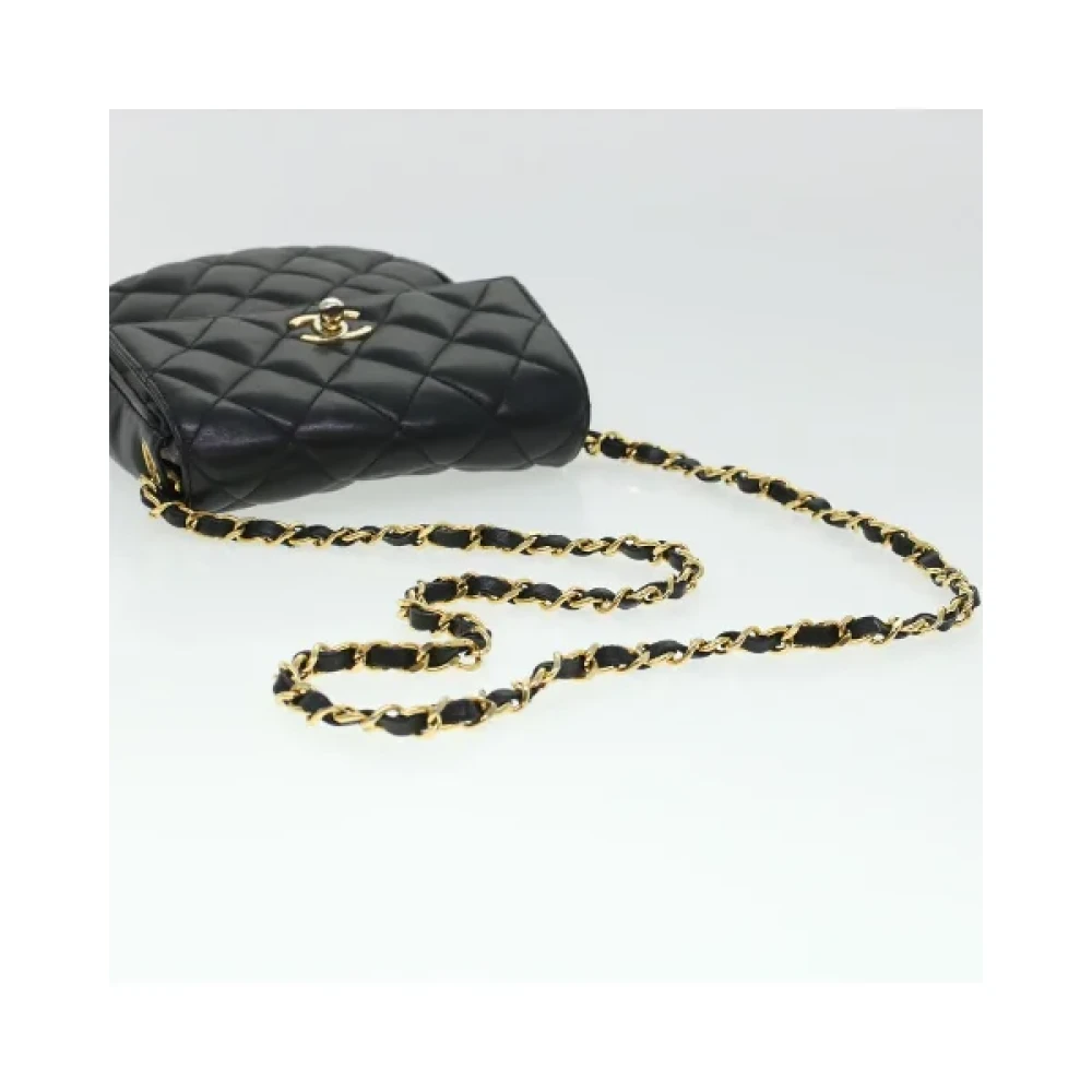 Chanel Vintage Pre-owned Fabric chanel-bags Black Dames