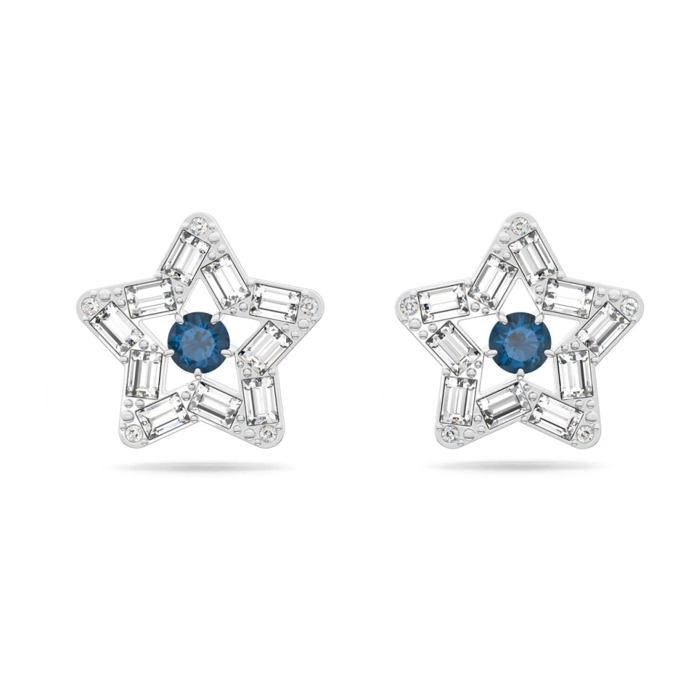 Swarovski Women's Gray Stella Earrings - Earrings - One Size - Accessories