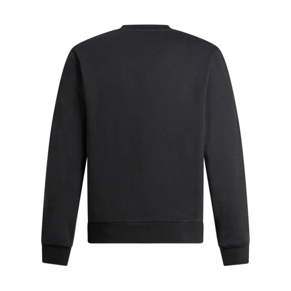 ETRO Zwarte Jersey Logo Trui Black Heren
