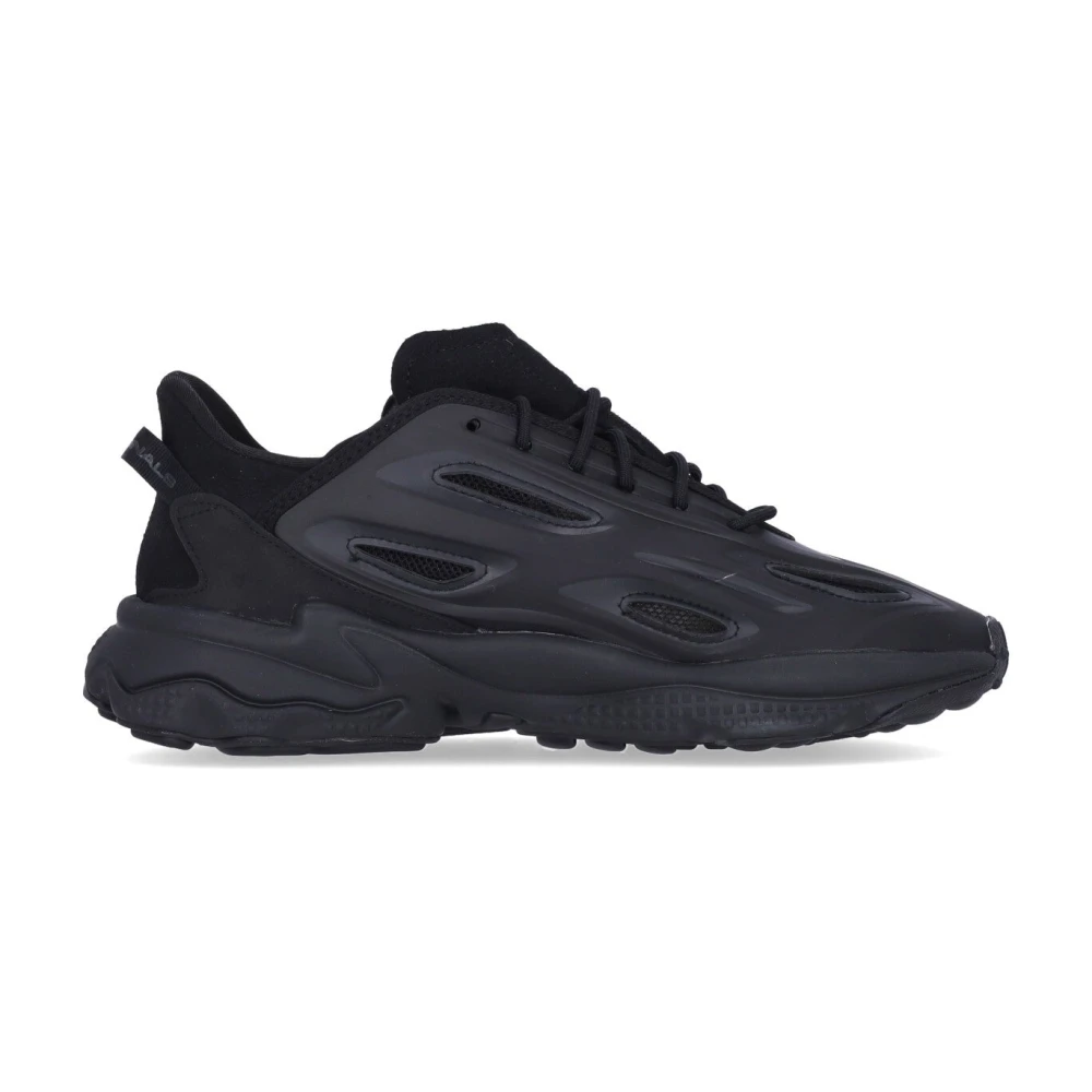Adidas Black Core Low-Top Sneaker - Male - Running Shoes - 6 Uk - Sport