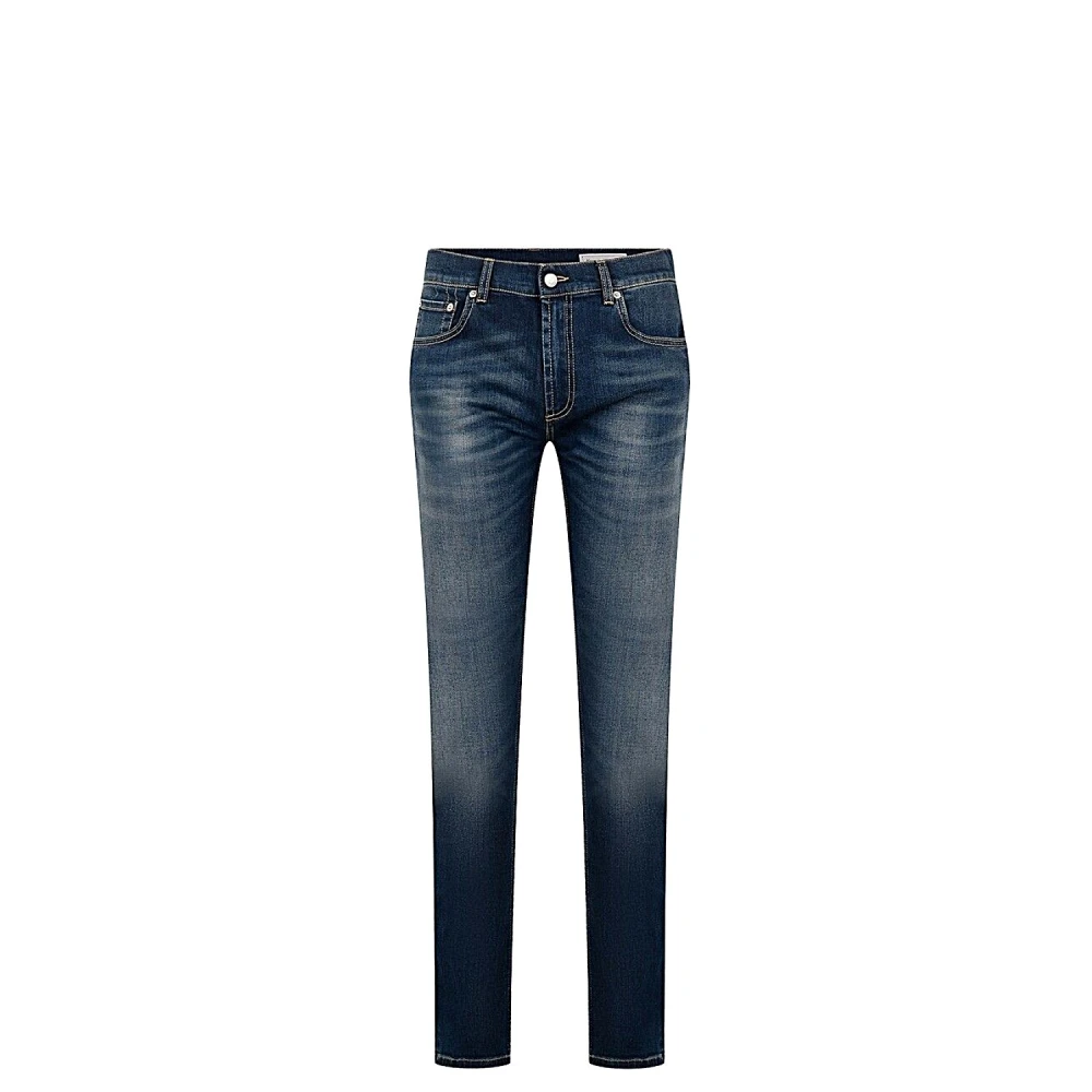 Alexander mcqueen Klassieke Denim Jeans voor Dagelijks Gebruik Blue Heren