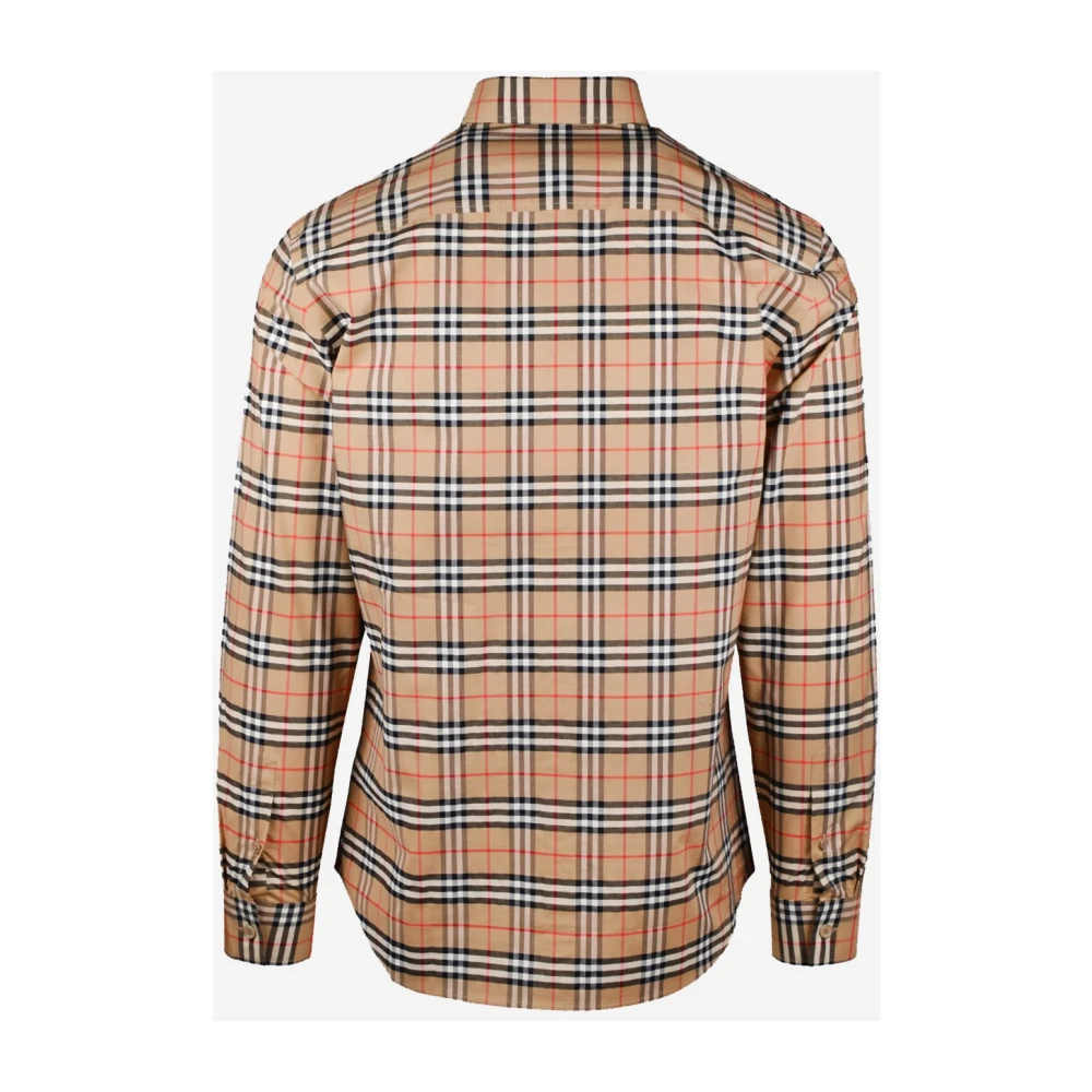 Burberry Vintage Check Overhemd Beige Heren
