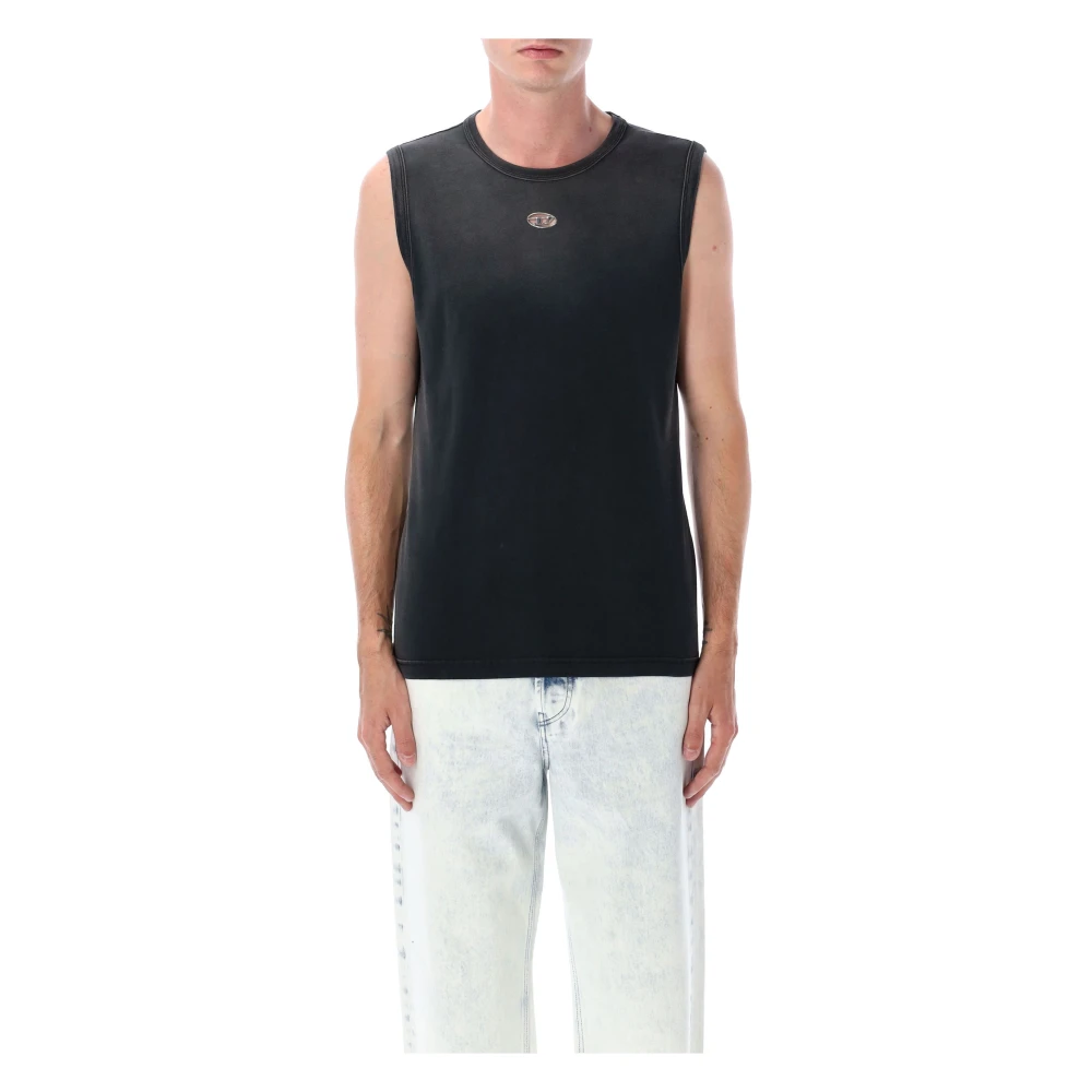 Diesel Uomo Nero Top, S, New,