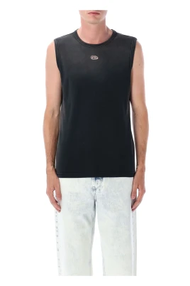 Svart Ärmlös T-Brico New T-shirt