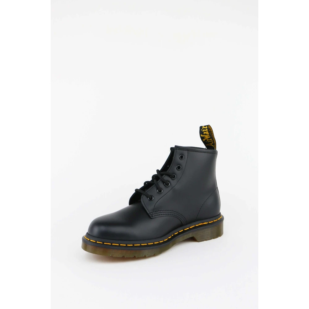 Dr. Martens 101 Smooth Enkellaarzen Black Heren