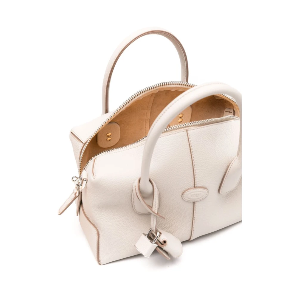 TOD'S Witte Toprits Handtas White Dames