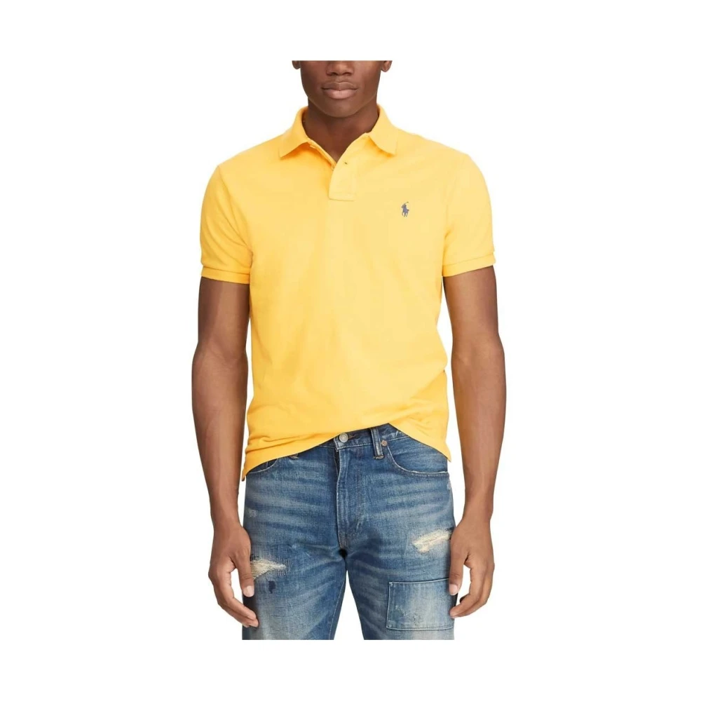 Ralph Lauren Polo T-shirt met korte mouwen Yellow Heren