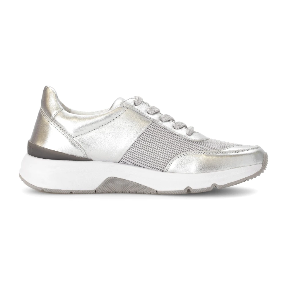 Gabor Sneaker Low Dames Schoenen Grijs