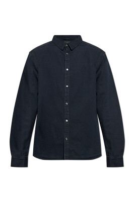 Fluid Chemises à Manches Longues Homme Anthracite
