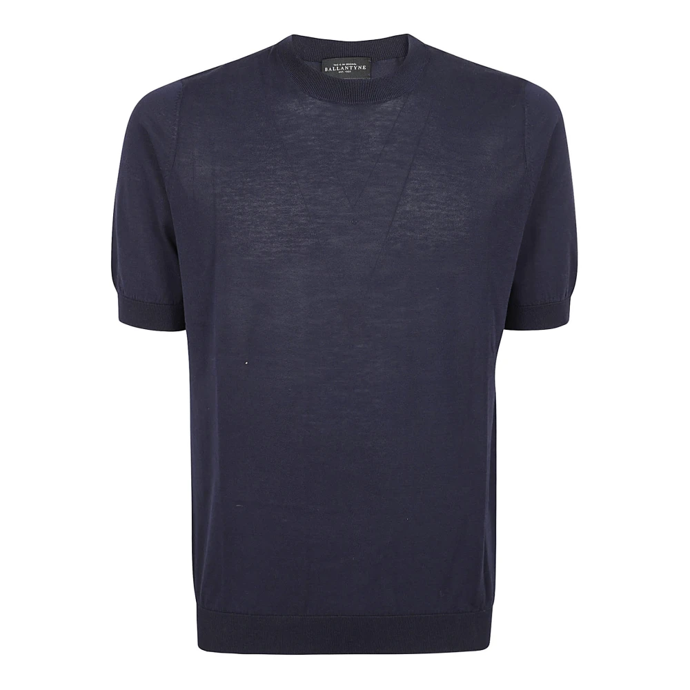 Ballantyne Blauwe T-shirts & Polo's voor mannen Blue Heren