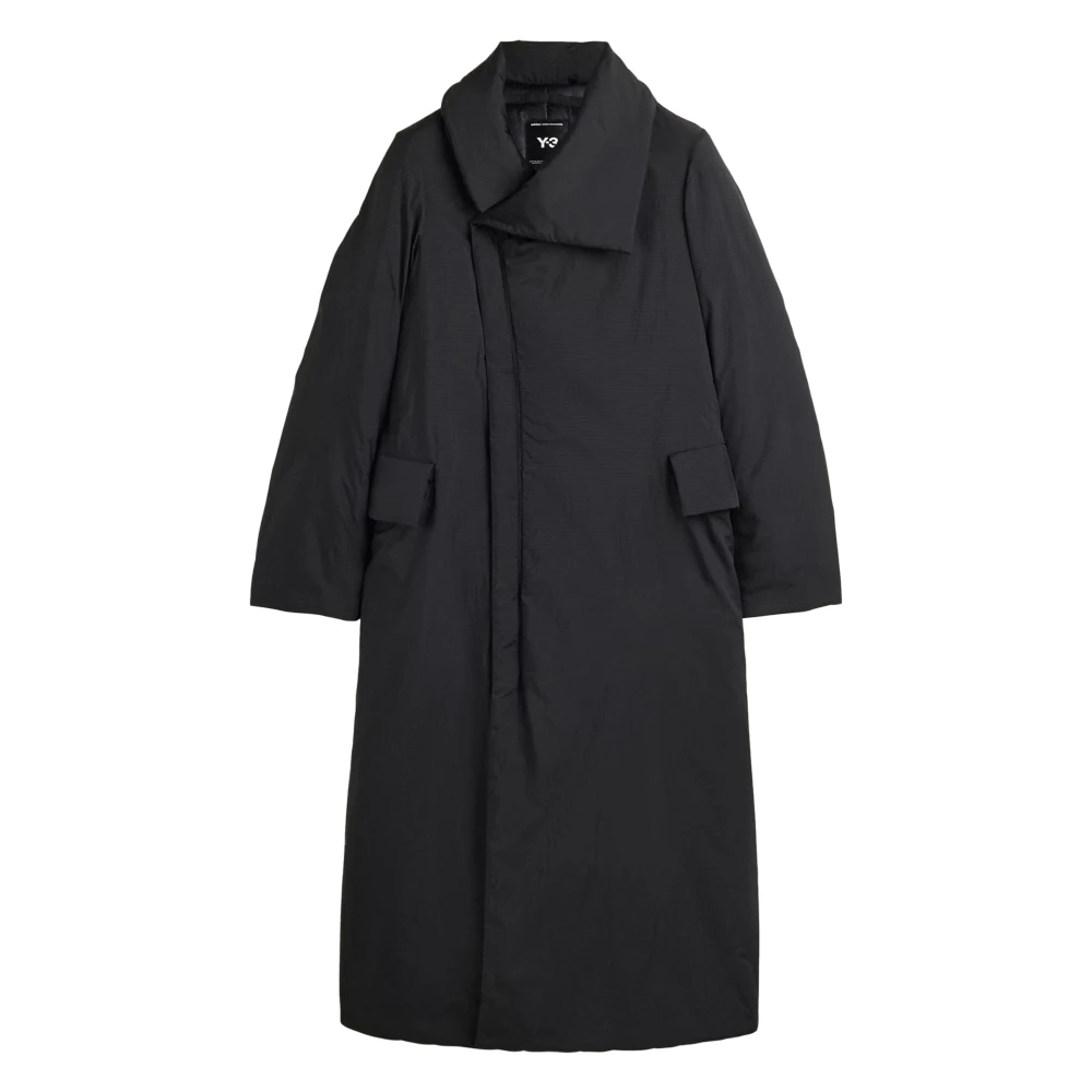 Y-3 Women's Black Stylish Coats Collection