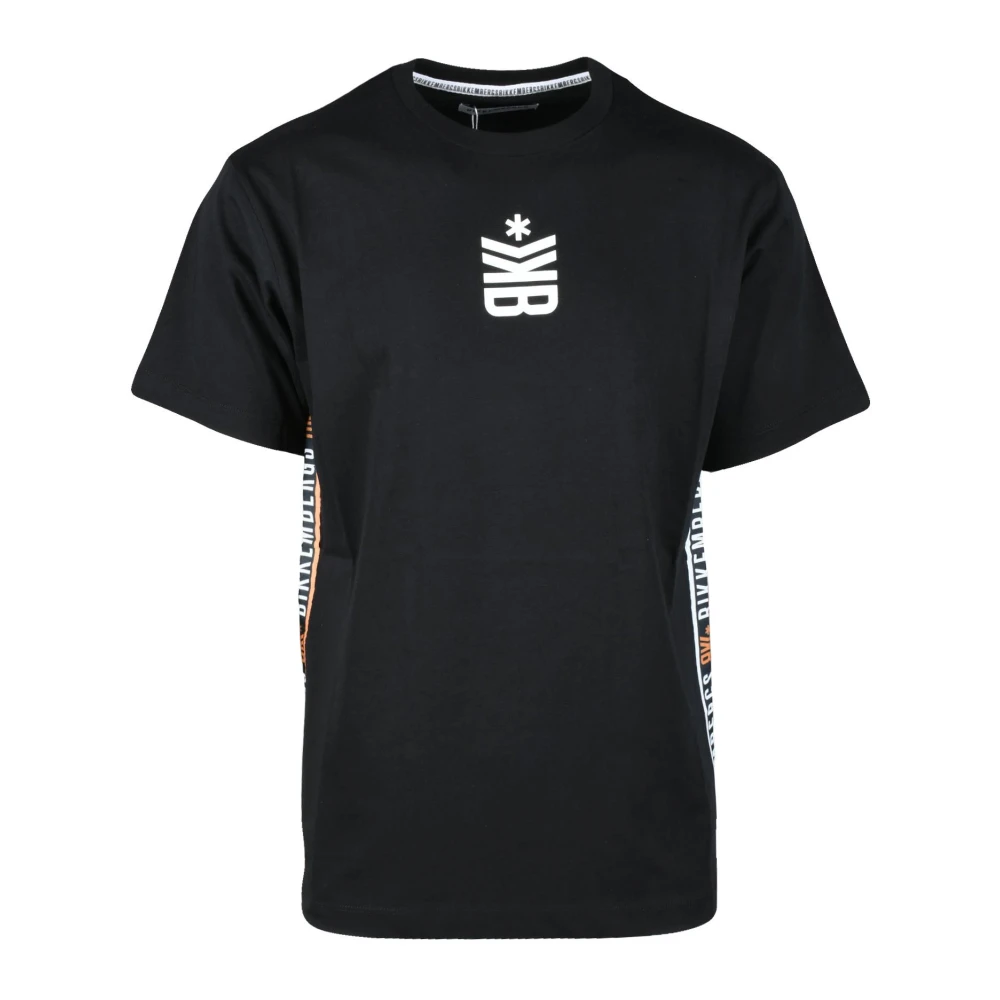 Bikkembergs Katoenen T-shirt Black Heren