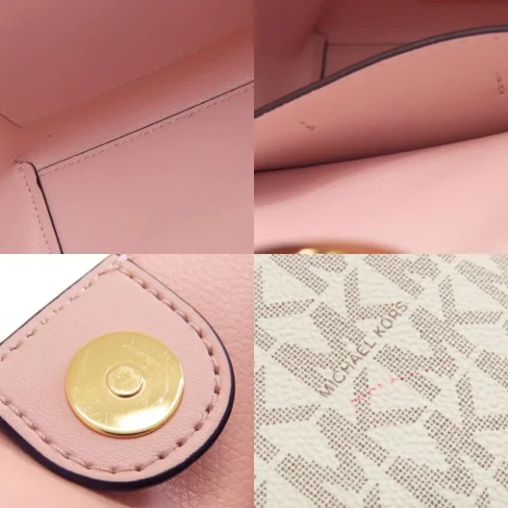 Michael Kors Pre-owned Fabric shoulder-bags Beige Dames