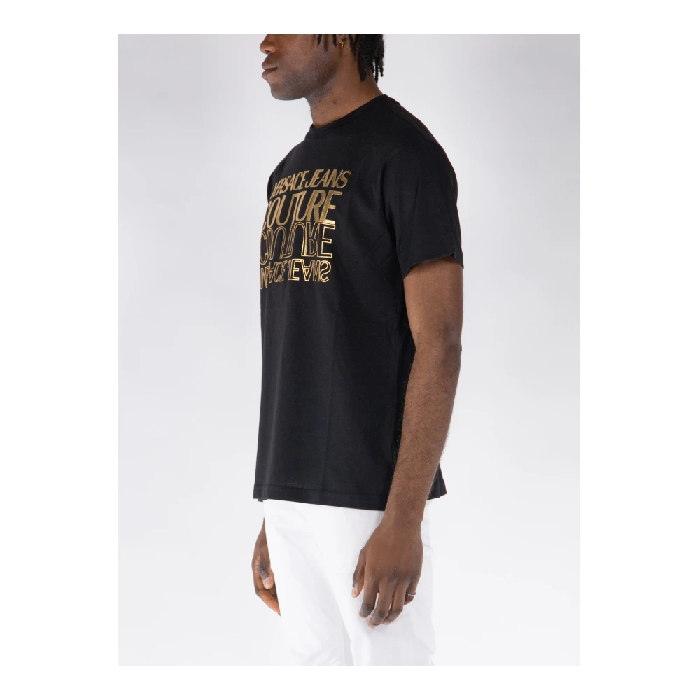 Versace Jeans Couture T-Shirts Black Heren