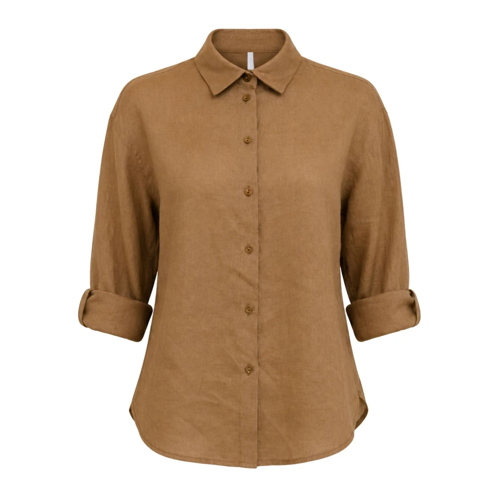 Imperial Brown Camicia - Female - Shirts - S - Blouses & Shirts