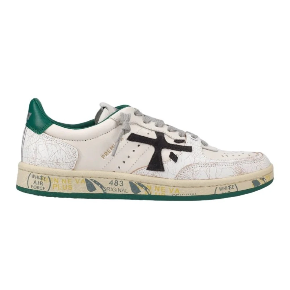 Premiata Basket Clayd 6778 Stijlvolle Sneakers Dames Schoenen Wit