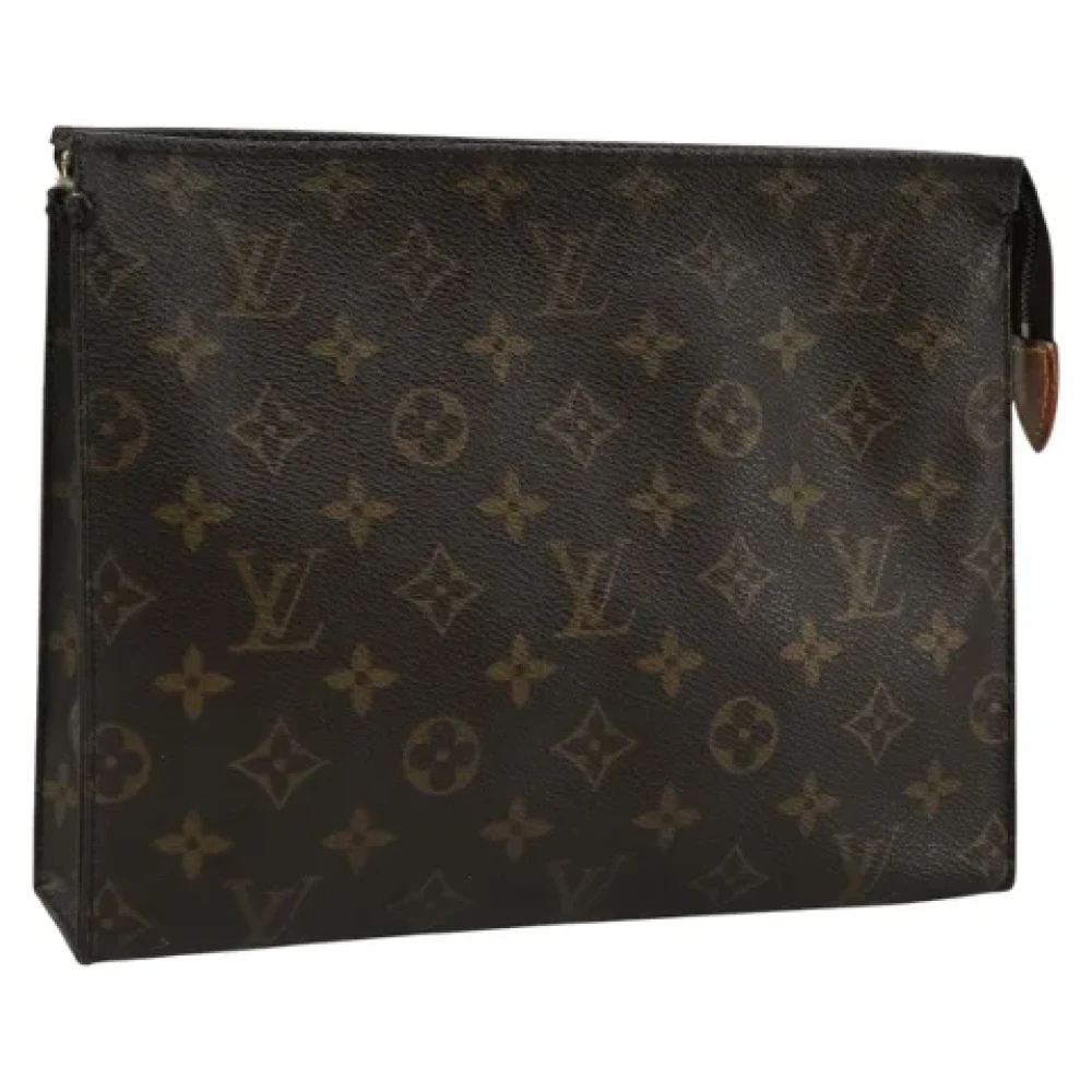 Louis Vuitton Vintage Pre-owned Canvas pouches Brown Dames