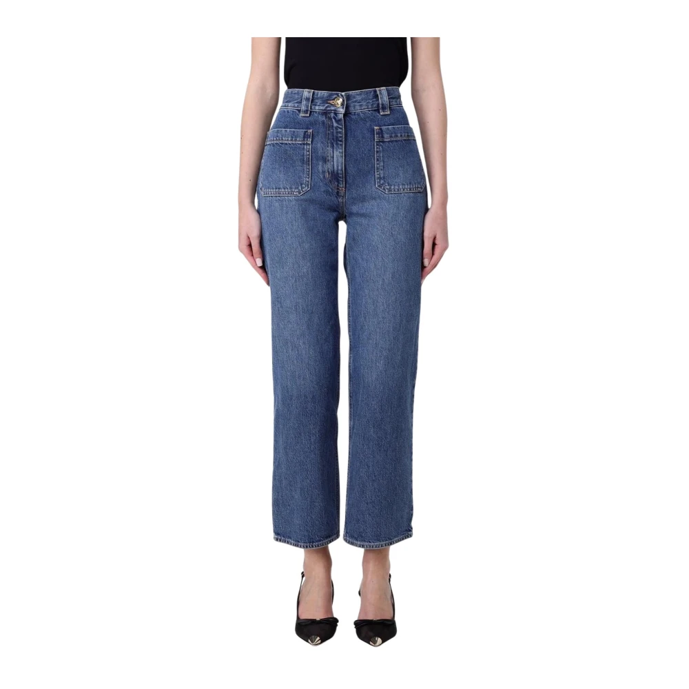 Jeans > Straight Jeans - - Elisabetta Franchi - Modalova