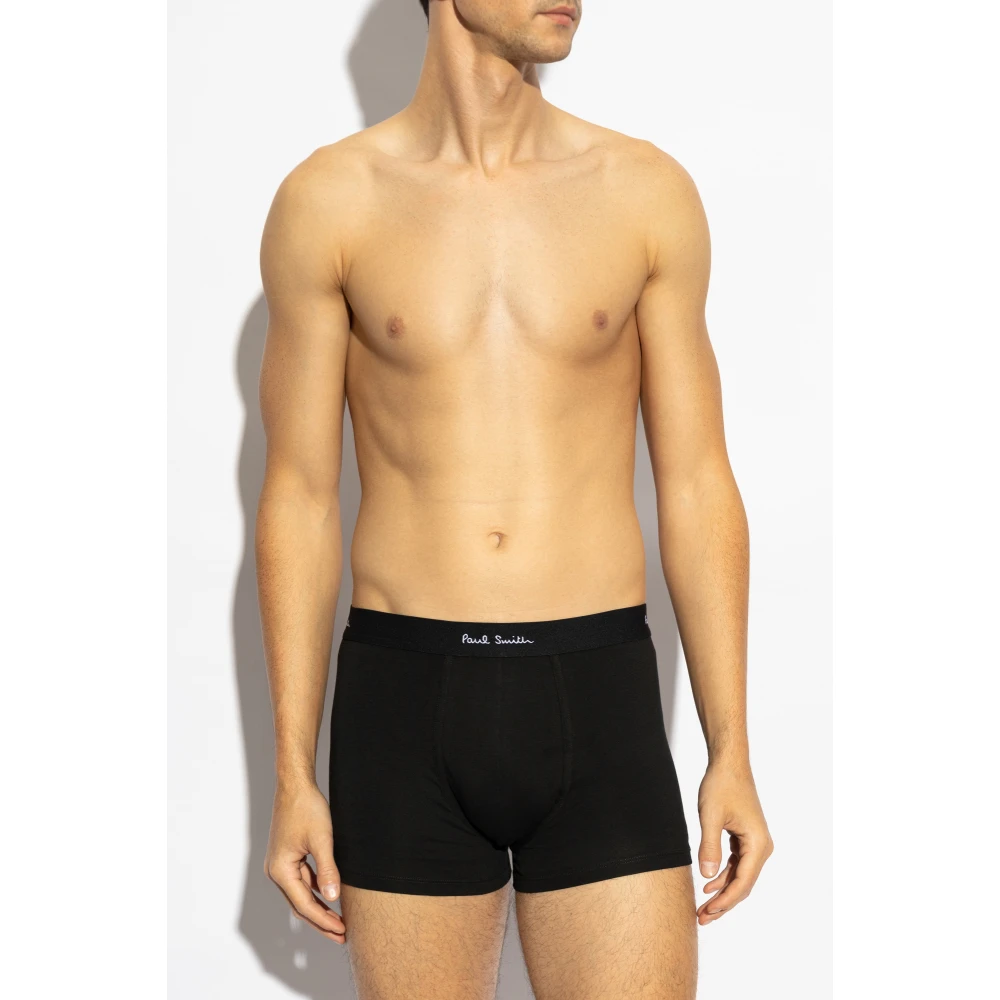 Paul Smith Driepack boxershorts Black Heren